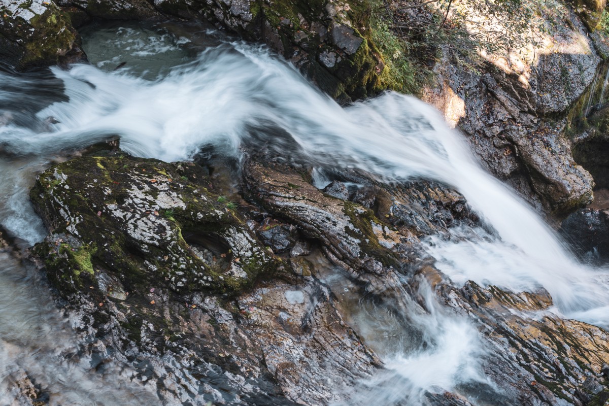 Vintgar-Klamm Triglav-Nationalpark in Slowenien