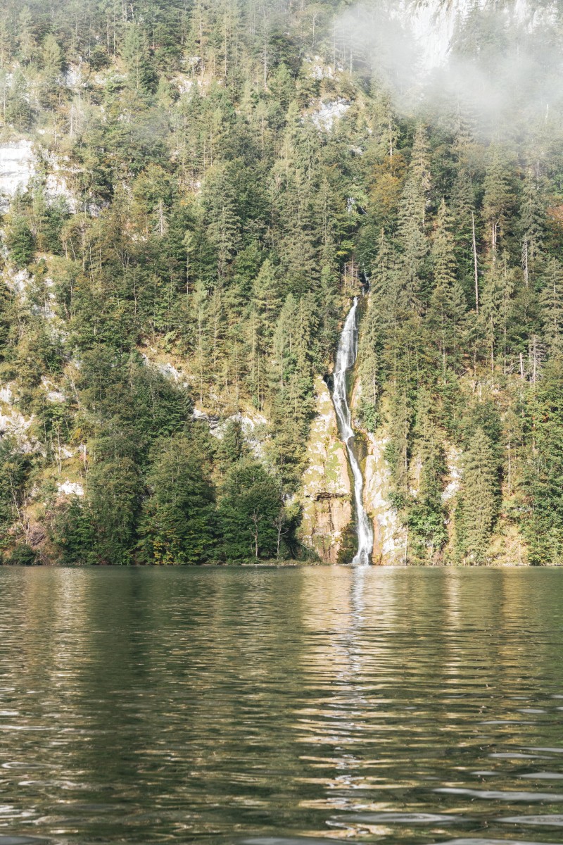 Wasserfall am Königssee