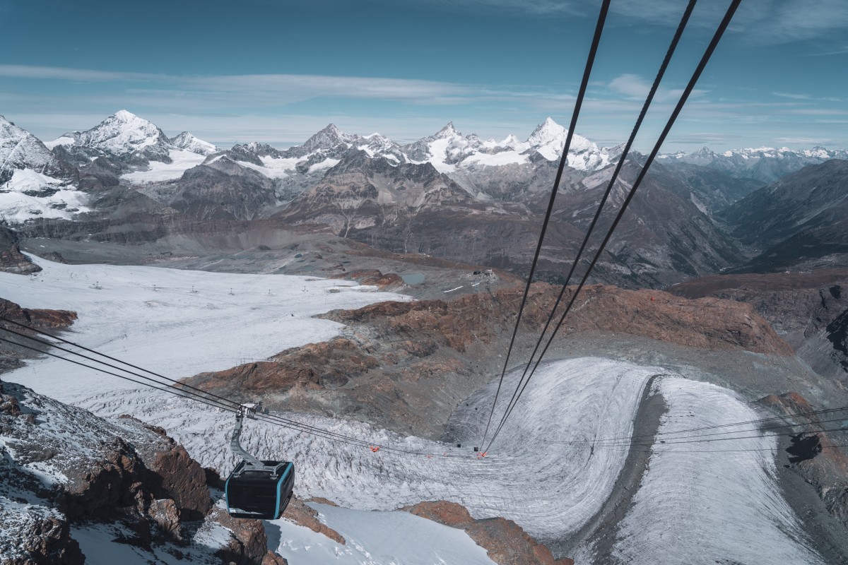 Matterhorn Glacier Ride - Seilbahn am Klein Matterhorn in Zermatt