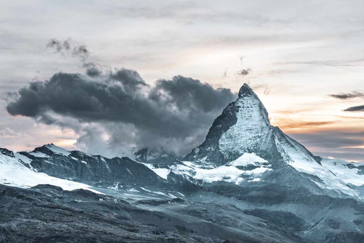 Sonnenuntergang am Matterhorn