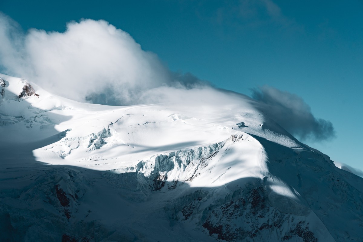 Föhnsturm am Mont Blanc du Tacul