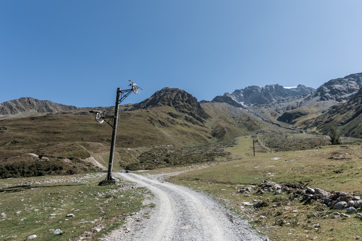 Ehemaliges Skigebiet Super Saint Bernard - Col de Menouve