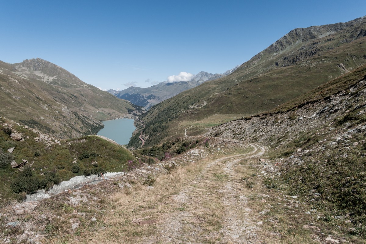 Ehemaliges Skigebiet Super Saint Bernard - Col de Menouve