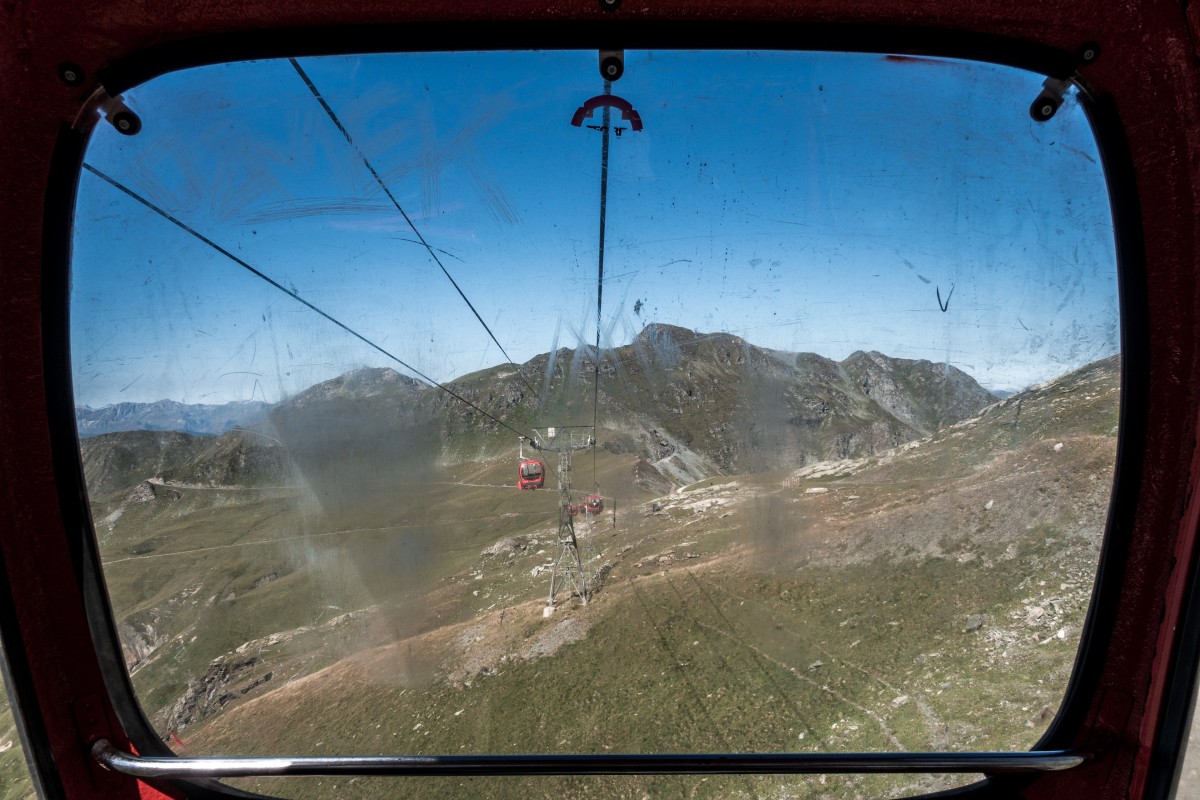 Kabinenbahn Bellecôte in La Plagne