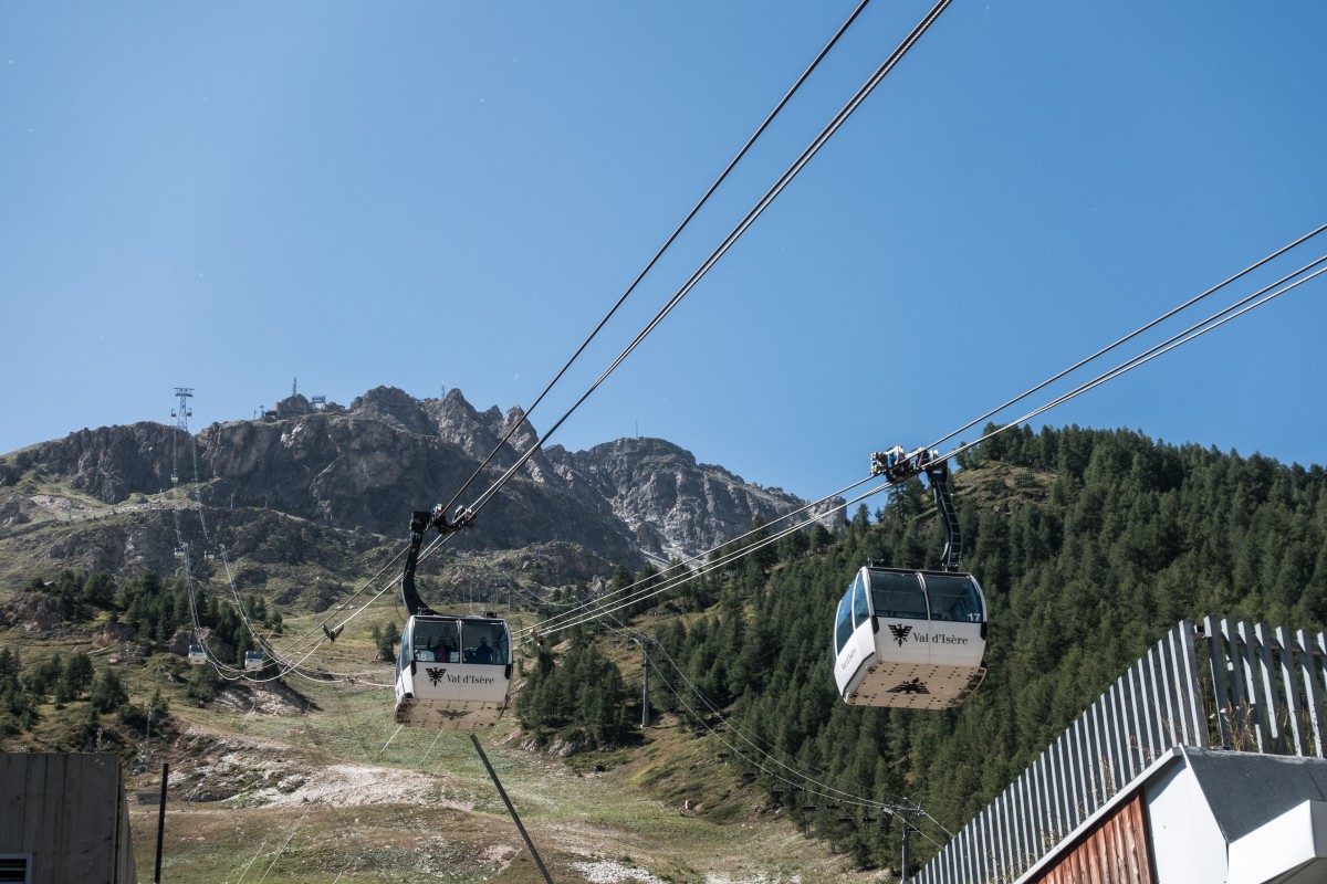 Kabinenbahn Face de Bellevarde in Val d'Isère