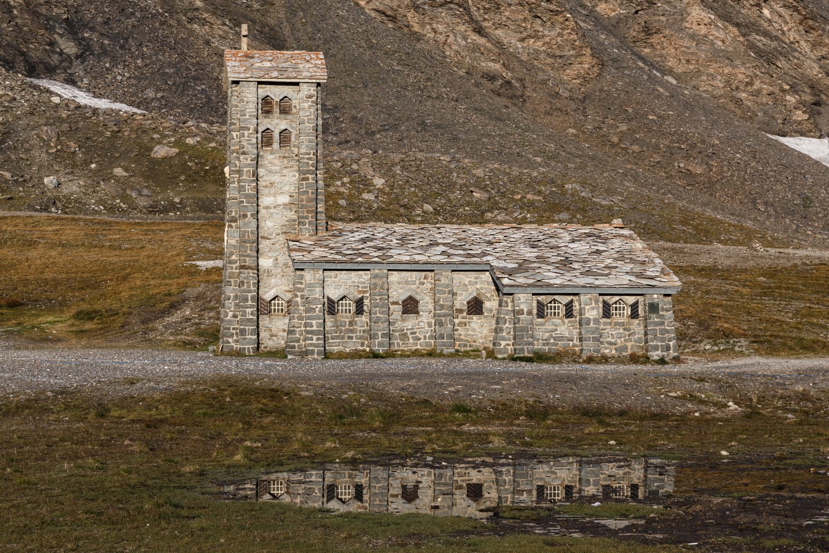 Morgenstimmung am Col de l'Iséran