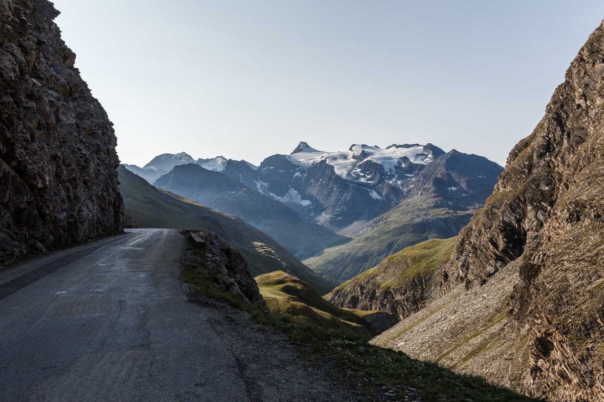 Morgenstimmung am Col de l'Iséran