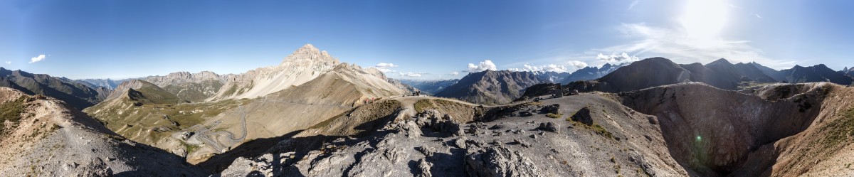 Panorama Col du Galibier