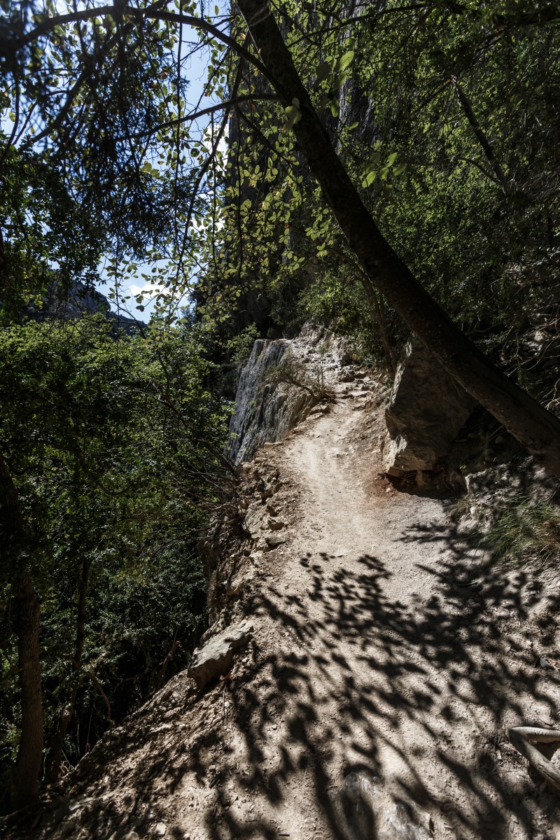 Sentier Blanc-Martel in den Gorges du Verdon