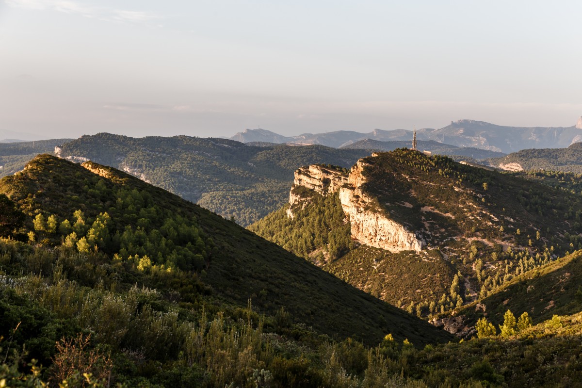 Sonnenuntergang am Cap Canaille und Cassis im Nationalpark Calanques