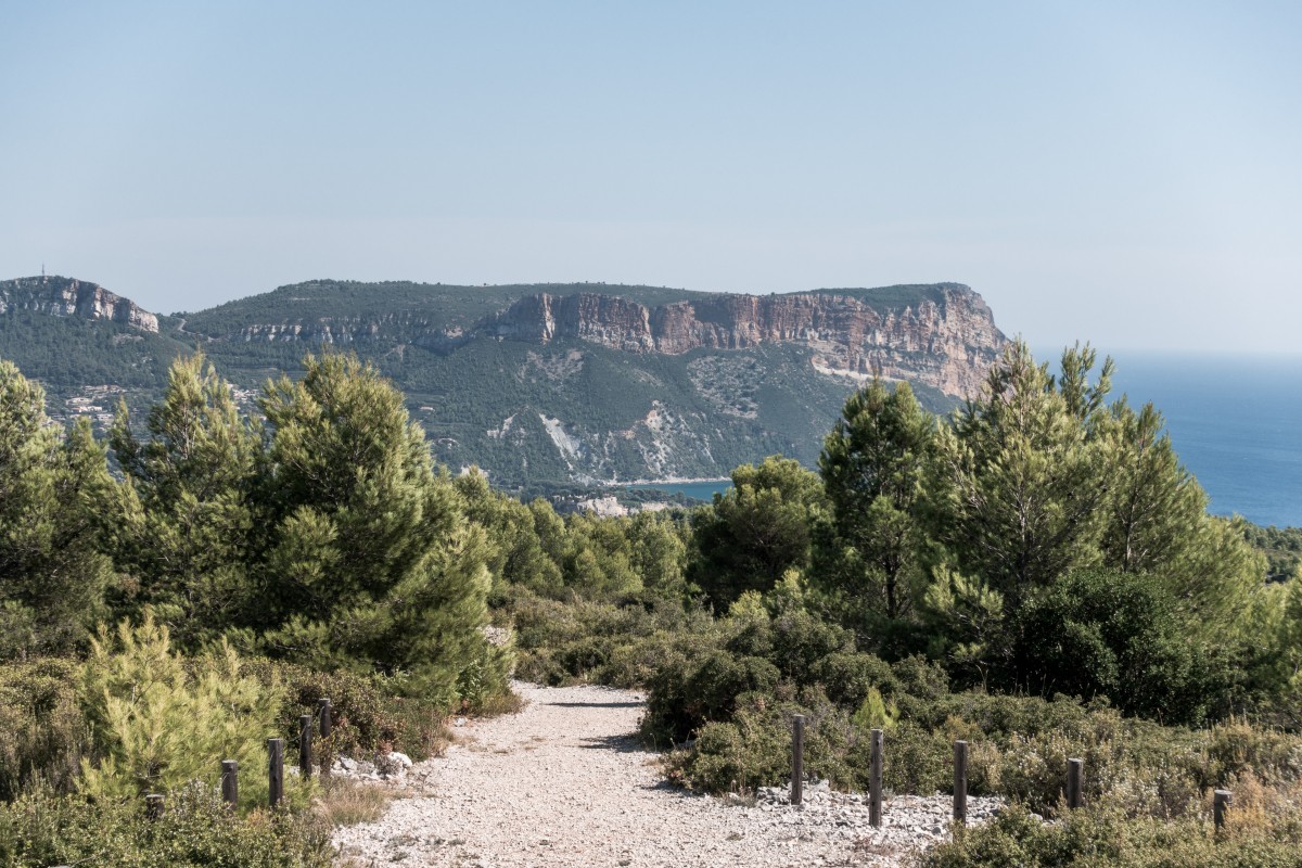Wanderweg im Nationalpark Calanques