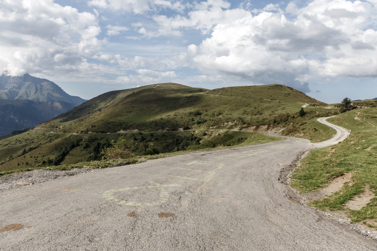 Col d'Azet in den Pyrenäen