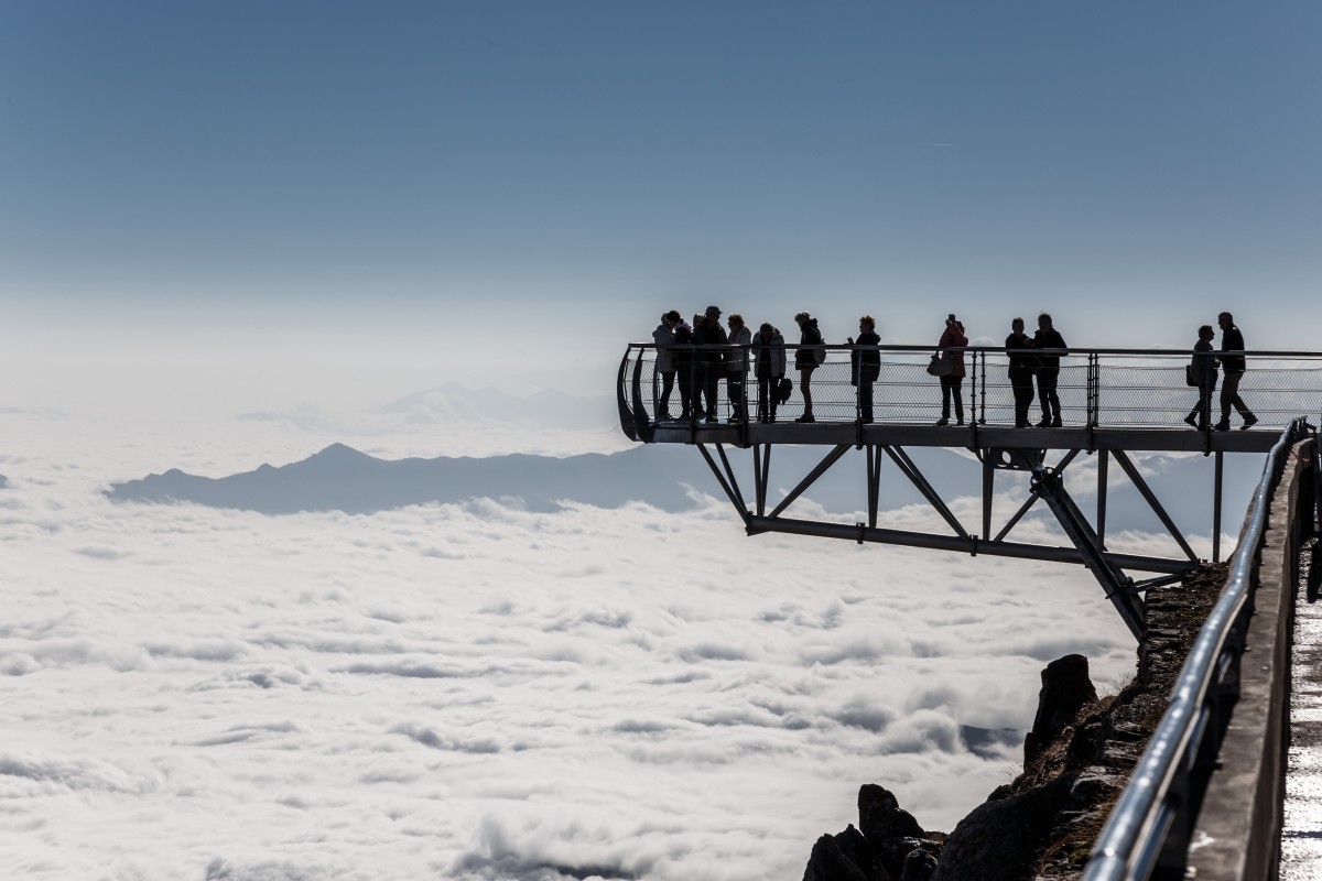 Nebelmeer auf dem Pic du Midi