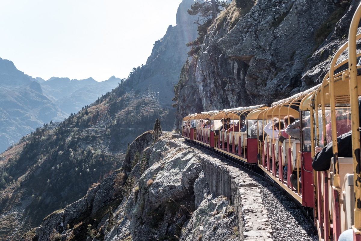 Mit dem Petit Train d'Artouste durch den Nationalpark Pyrenäen