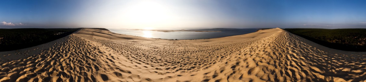 Panorama über die Dune du Pilat