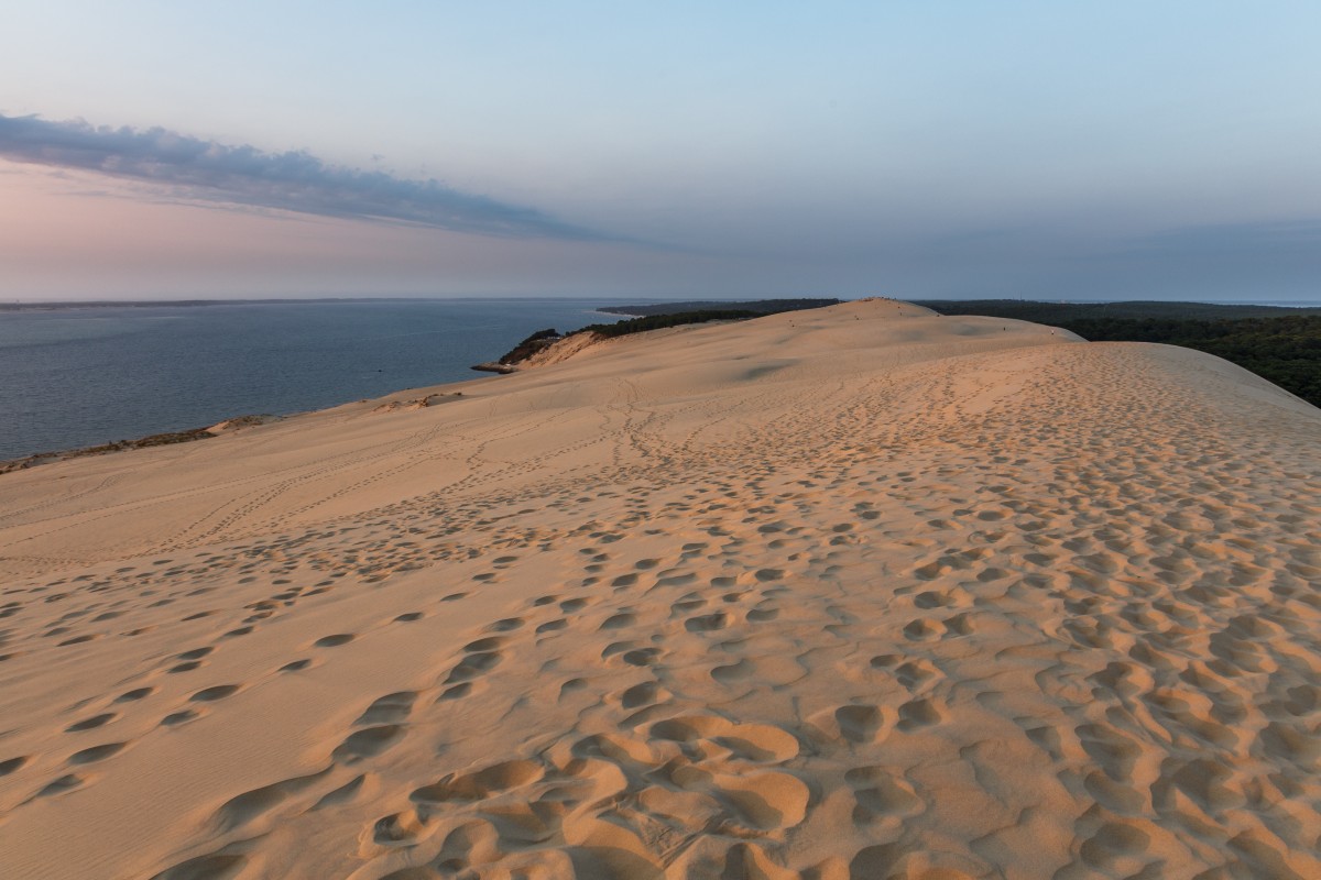 Sonnenuntergang auf der Dune du Pilat