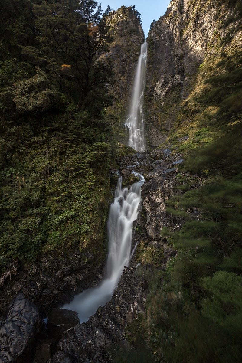 Devil’s Punchbowl Falls im Arthur's Pass National Park