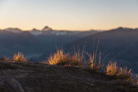Sonnenuntergang am Roy's Peak über dem Lake Wanaka