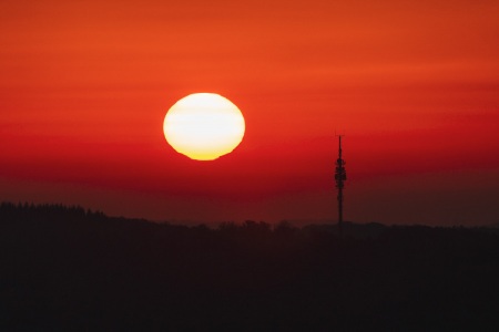 Sonnenaufgang im Saarland