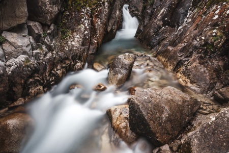 Wasserfall am Lac de Gaube