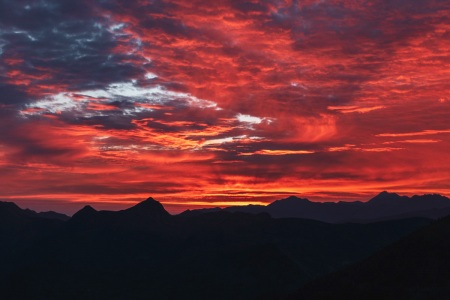 Sonnenaufgang am Col d'Aubisque