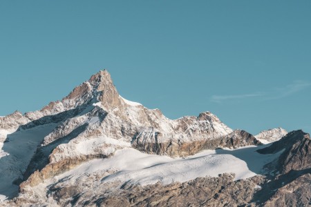 Zinalrothorn in der Morgensonne