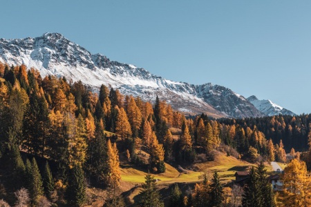 Herbstlandschaft in Graubünden