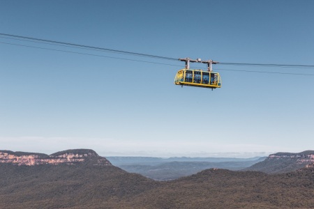 Scenic Skyway in den Blue Mountains in Australien