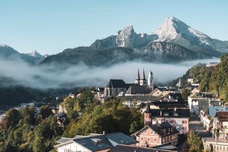 Berchtesgaden mit dem Watzmann