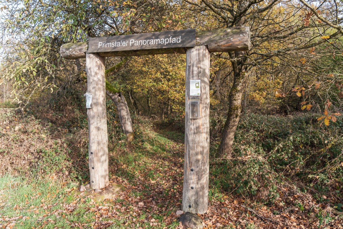 Eingang zum Primstaler Panoramapfad