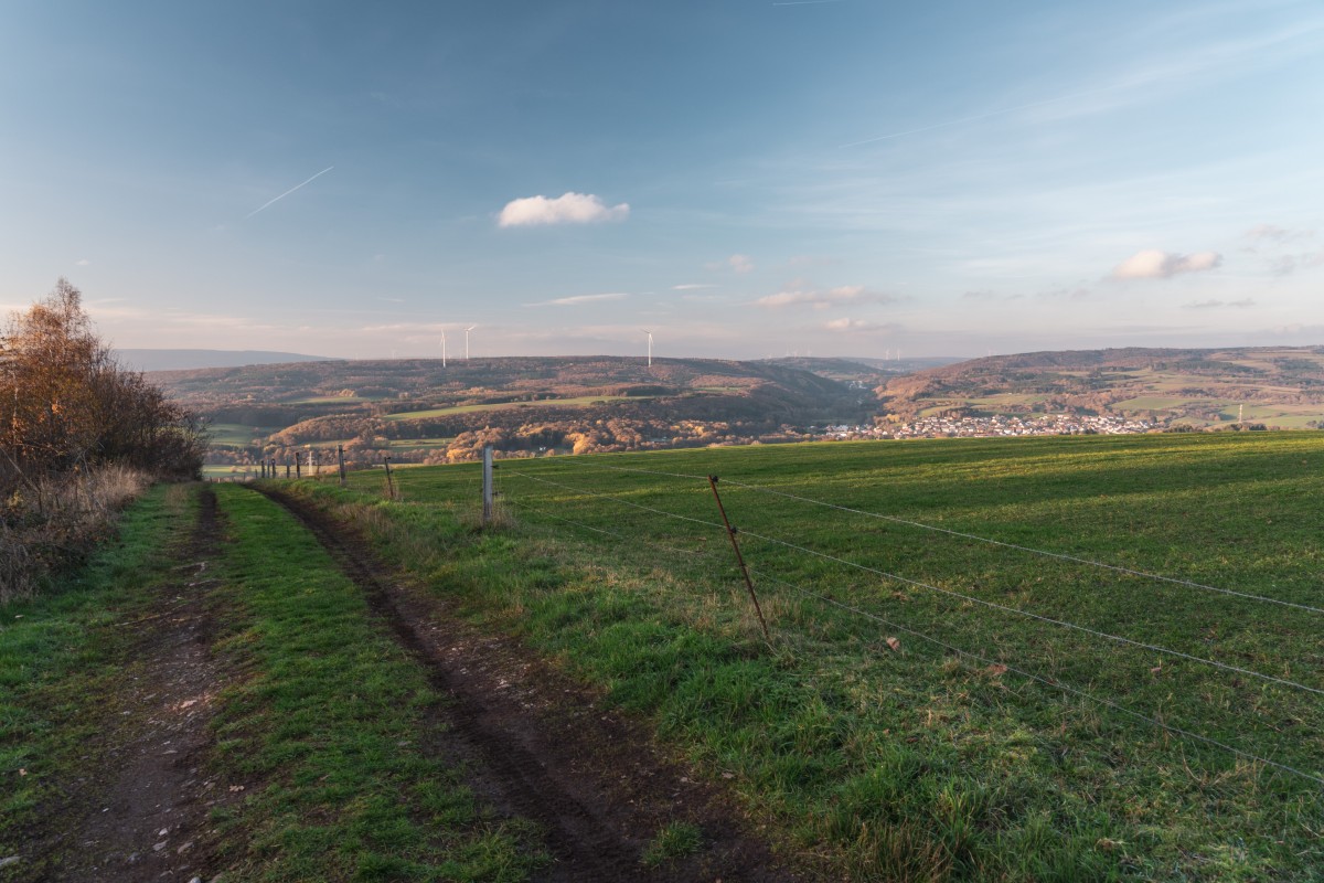 Panoramablick auf Primstal