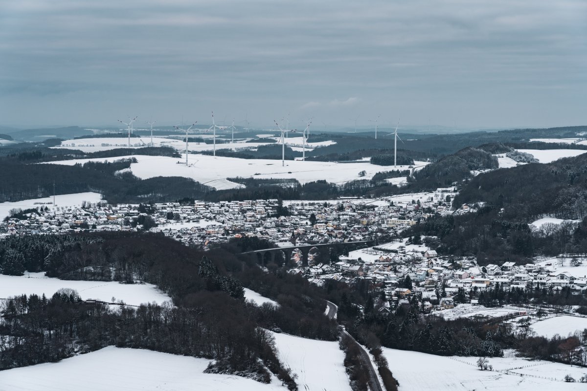 Winterwanderung am Hellerberg in Freisen