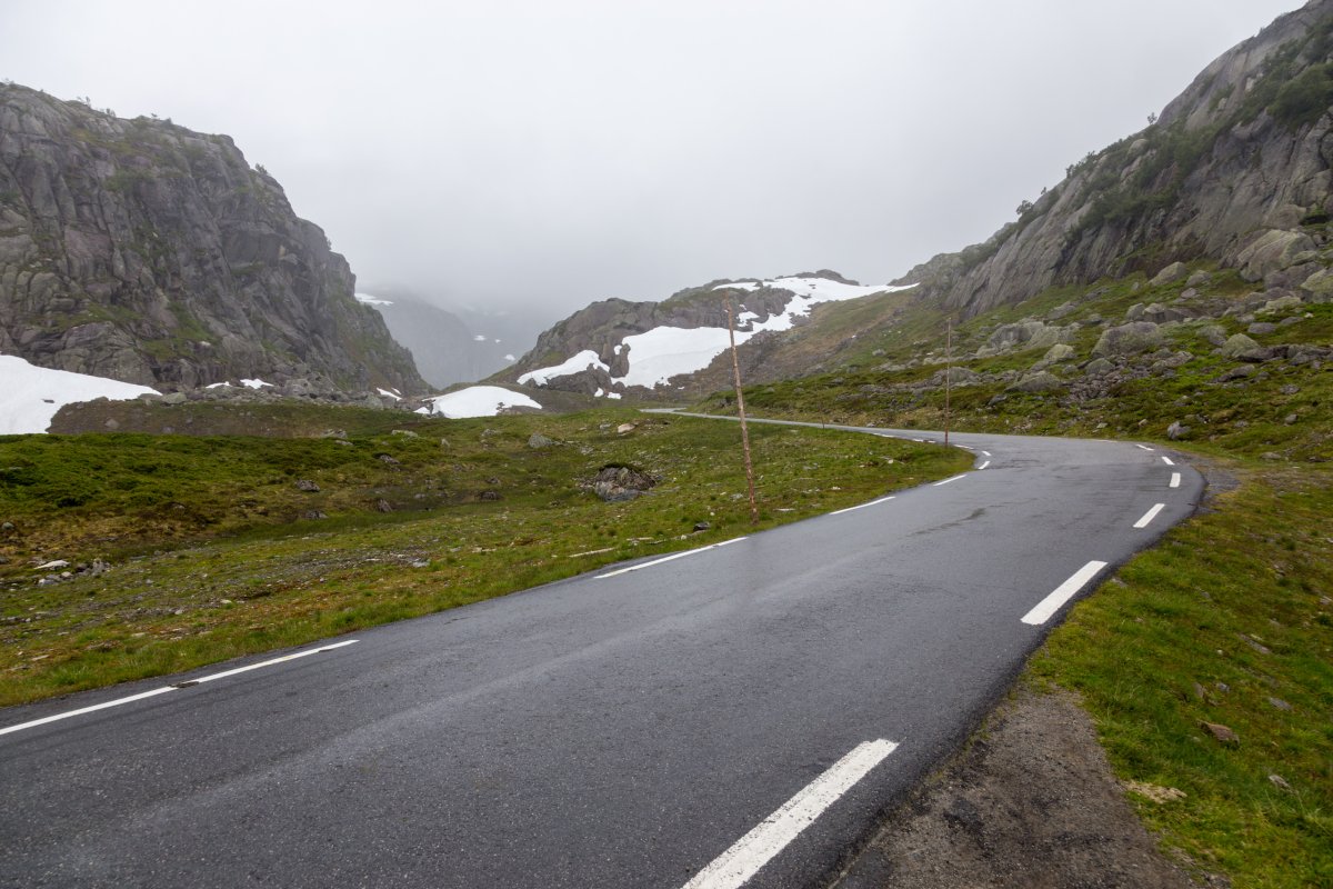 Saudavegen nach Røldal