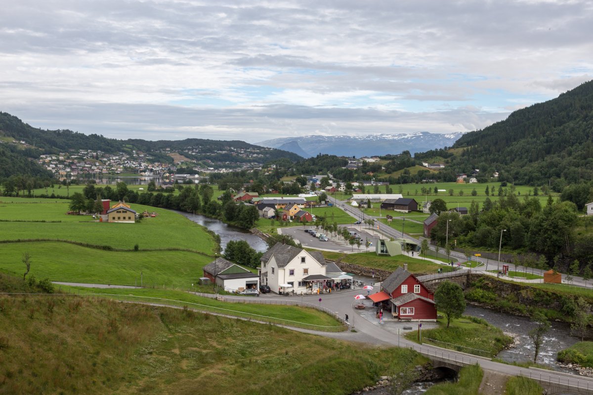 Steindalsfossen auf dem Weg nach Bergen