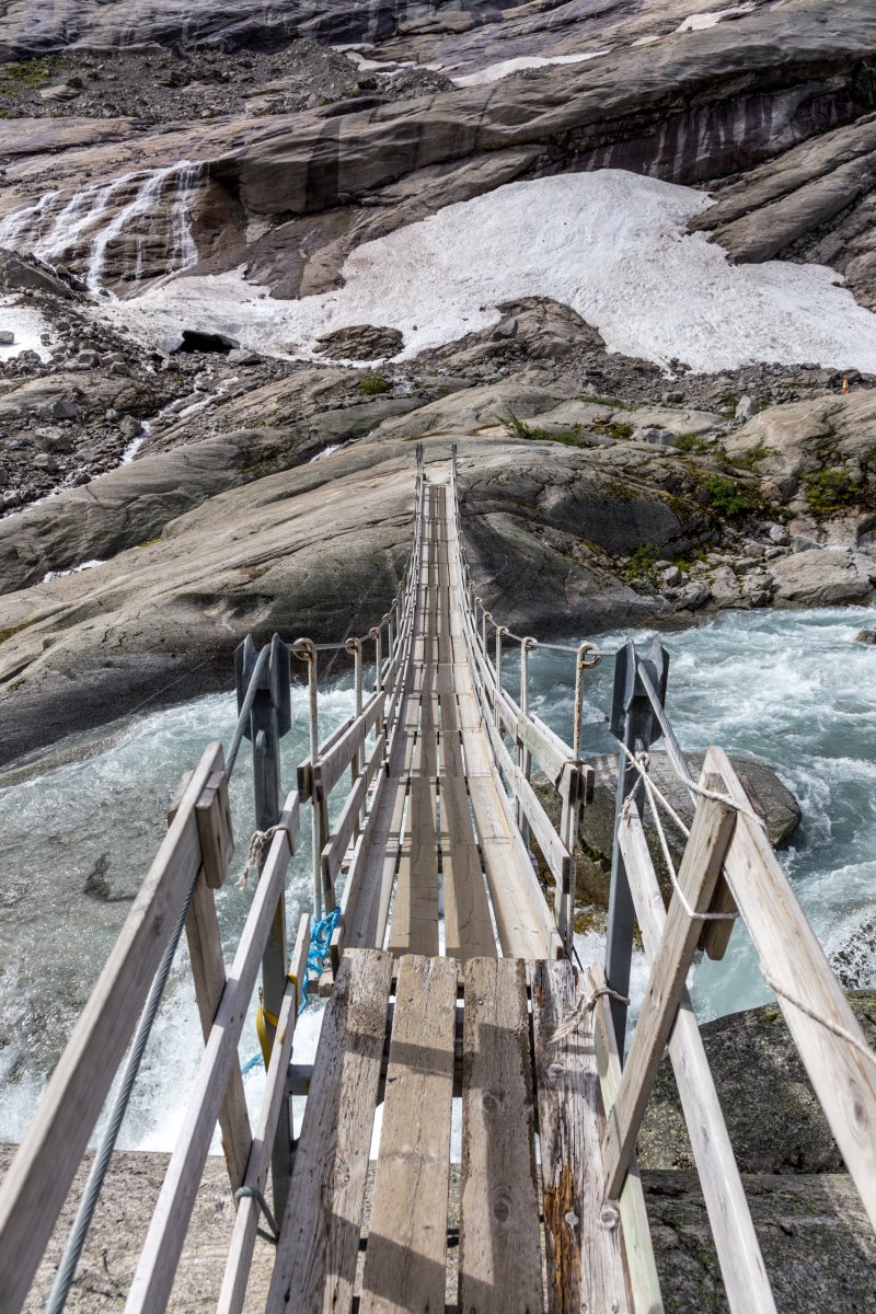 Brücke am Nigardsbreen