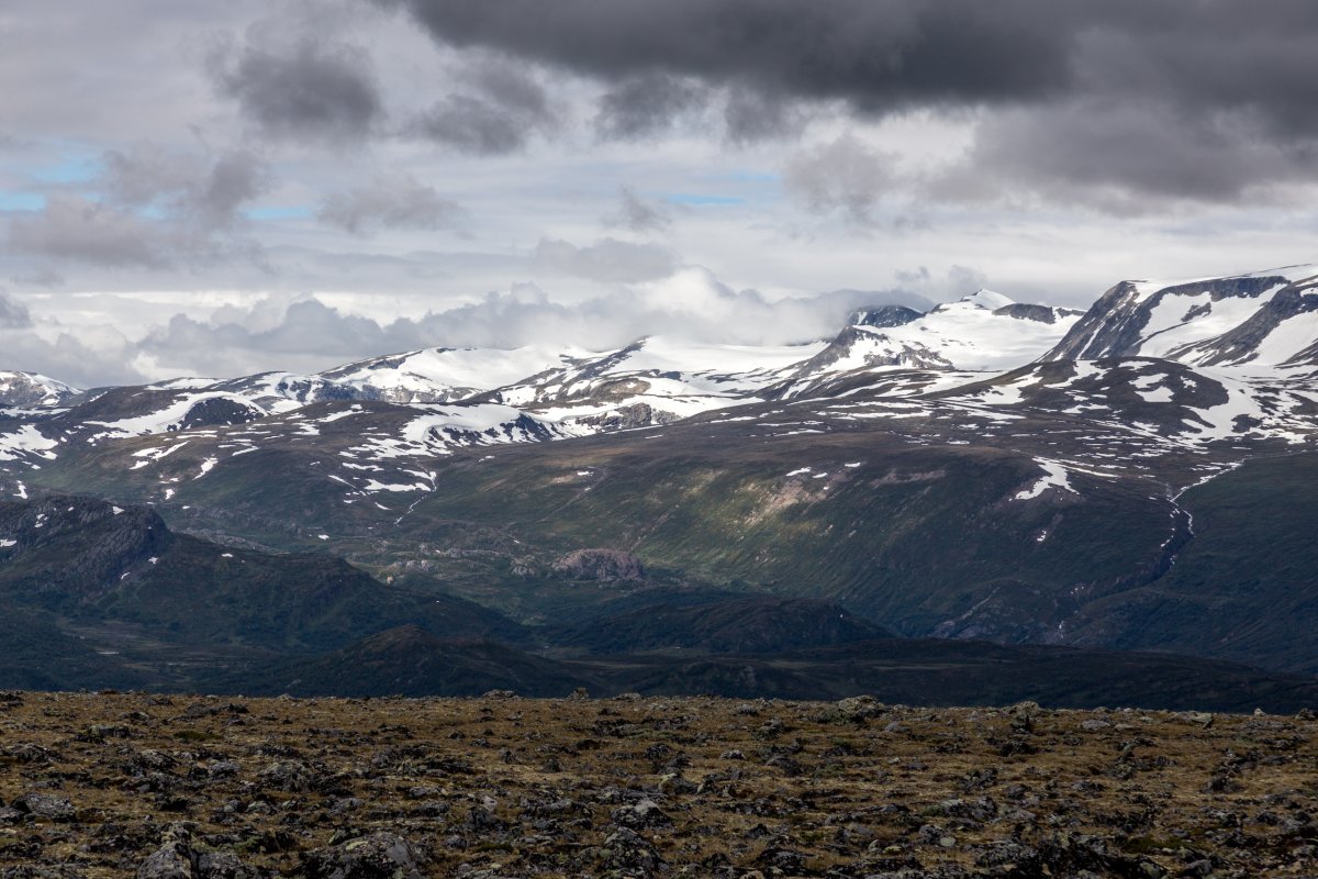 Ausblick vom Galdhøppigen