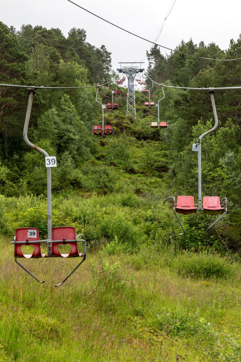 Sesselbahn in Spjelkavik