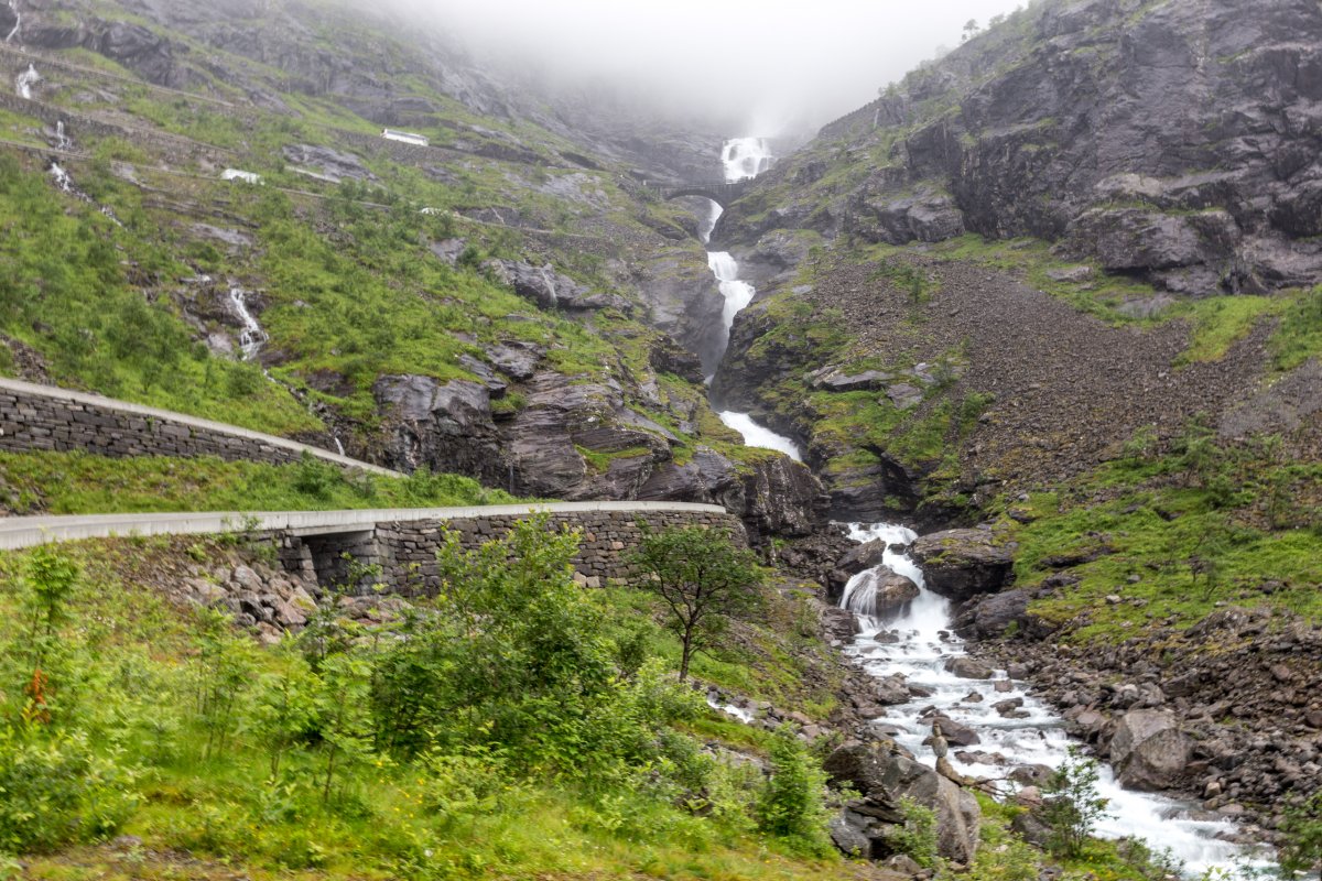 Stigfossen am Trollstigen
