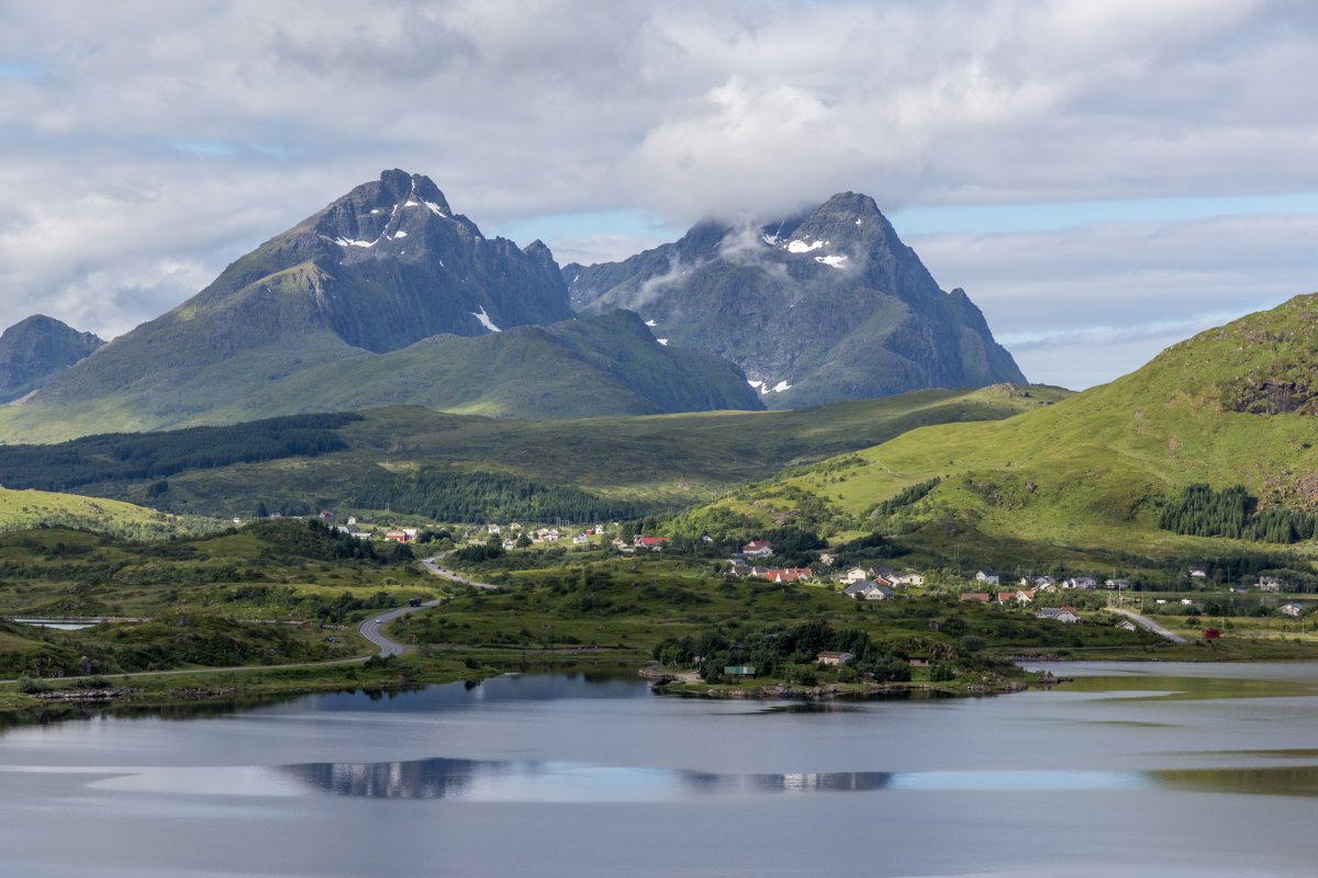 Landschaft auf den Lofoten