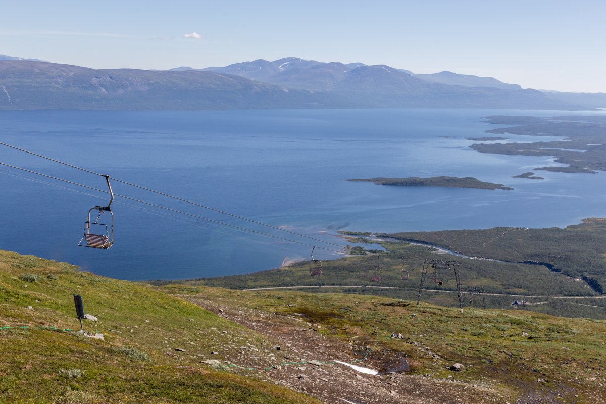 Blick auf den Nationalpark Abisko