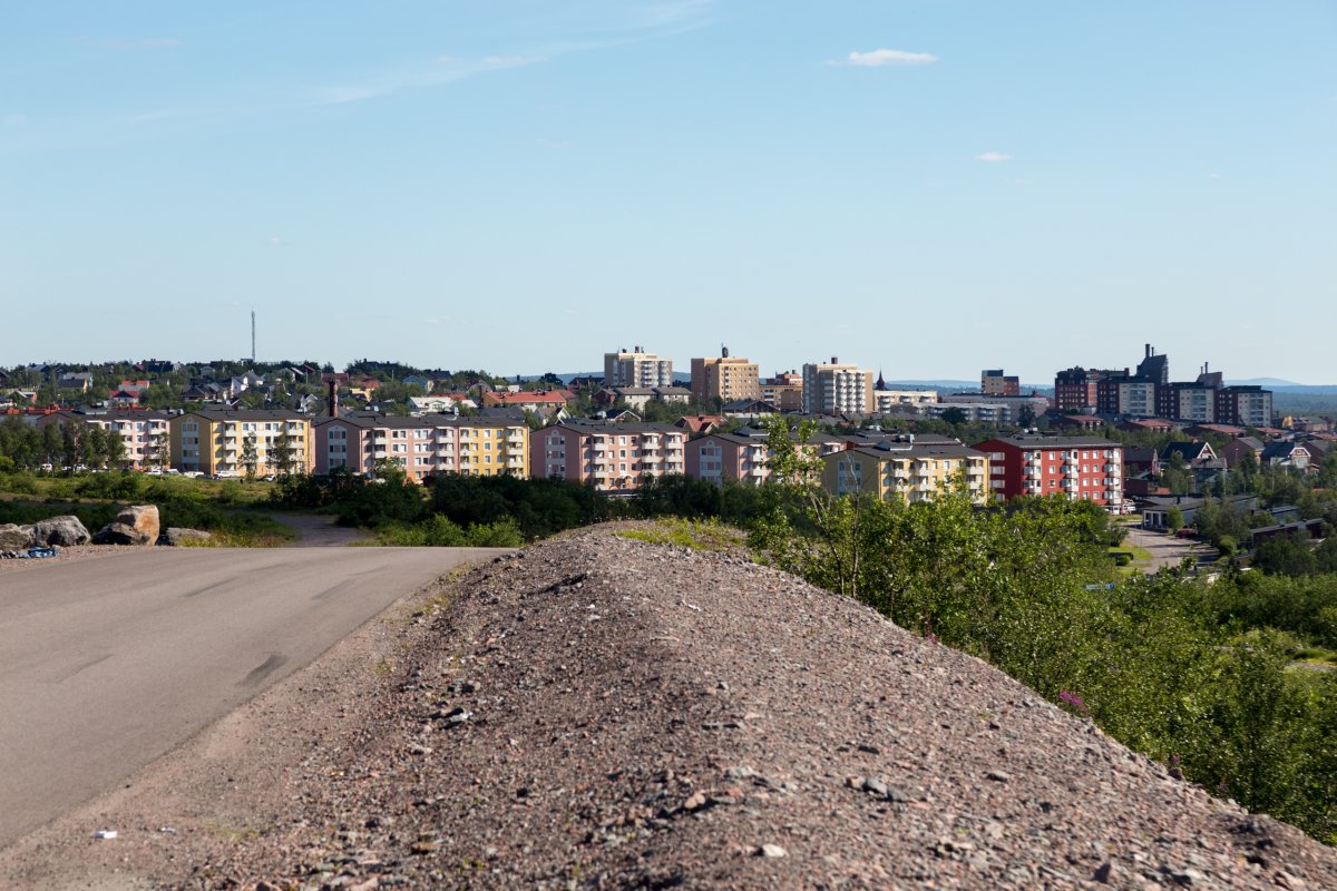Kiruna in Nordschweden