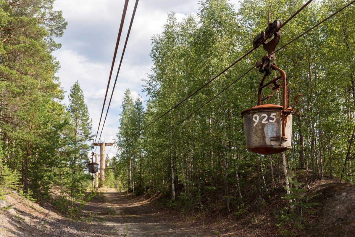 Linbana Örträsk - Mensträsk in Norsjö