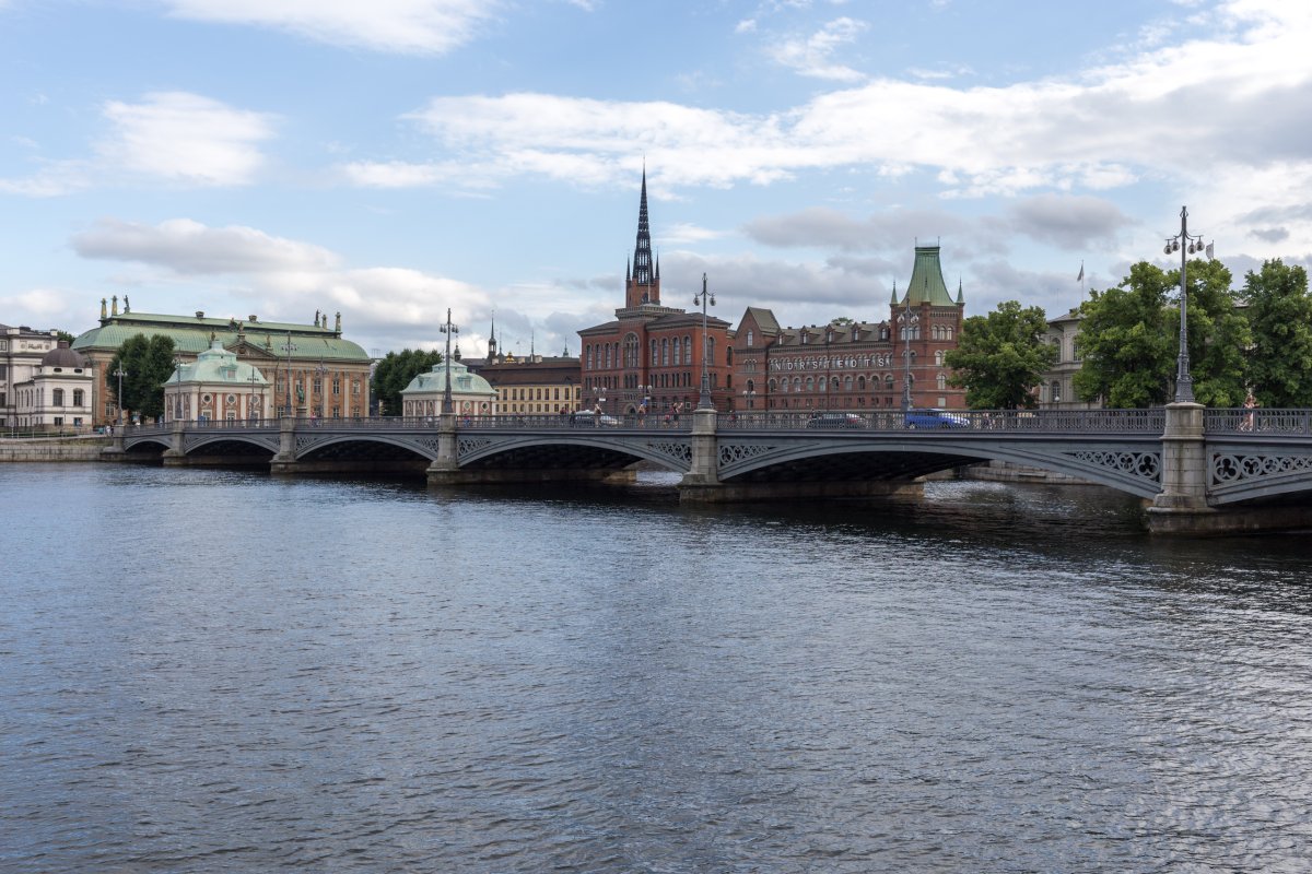 Brücke in Stockholm