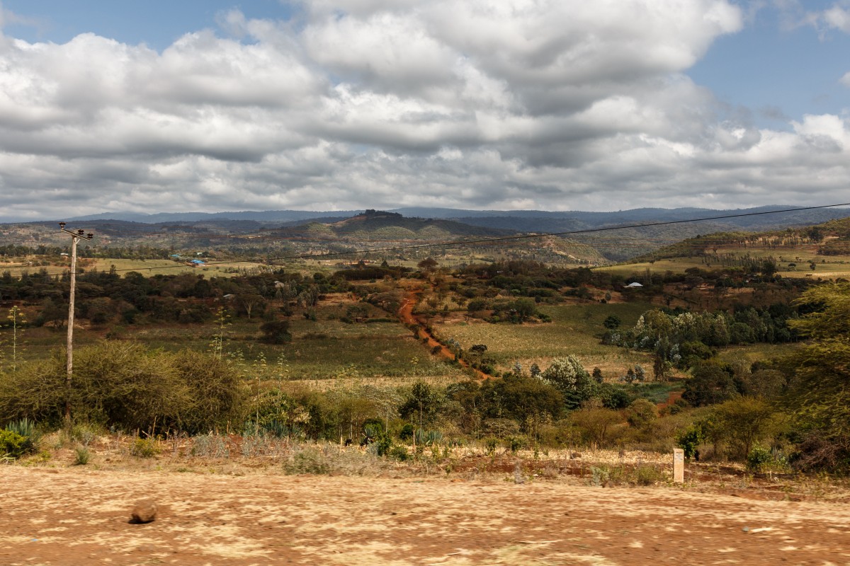 Straße von Mto wa Mbu zum Ngorongoro