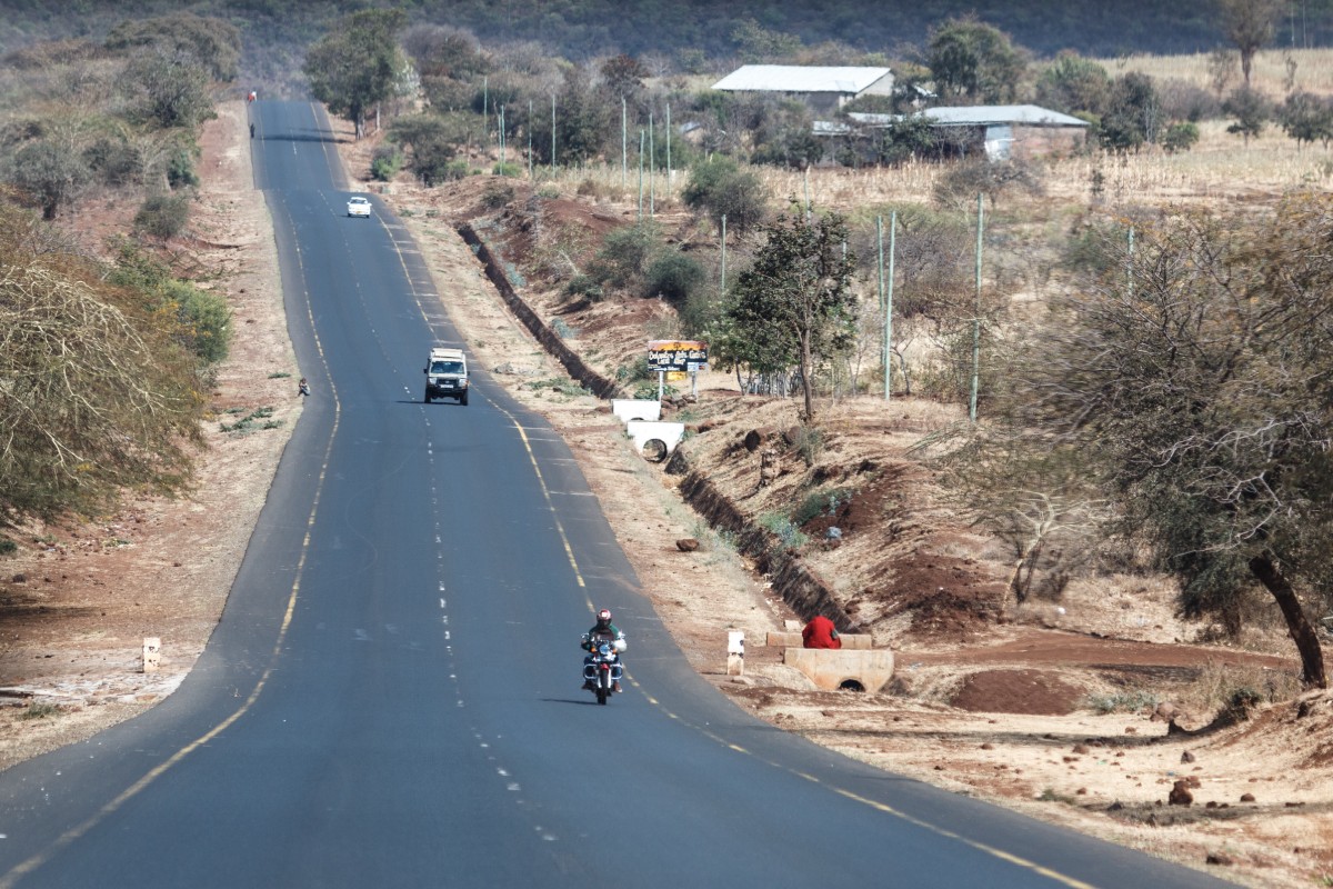 Straße von Mto wa Mbu zum Ngorongoro-Krater