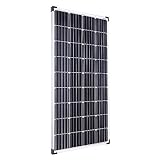 130 Watt Solarmodul - MONO-Zellen 12V Solarpanel/Offgridtec - Monokristallin Solarzelle
