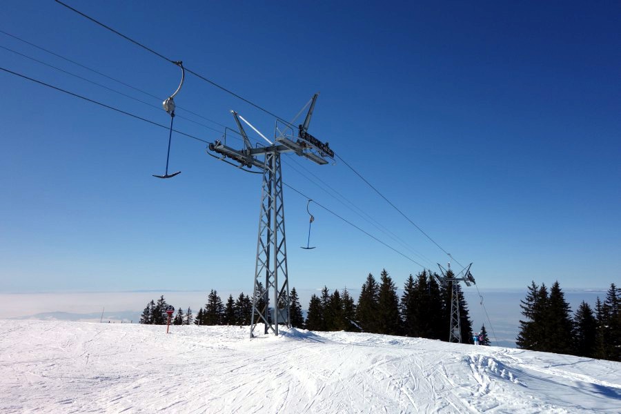 Abschiedsfahrten im nostalgischen Skigebiet von La Berra