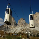 Südtirol im Oktober 2013 • Von der Skipiste zum Korblift