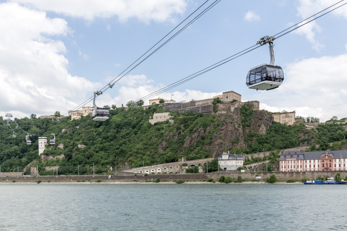 Rheinseilbahn Koblenz - Ehrenbreitstein