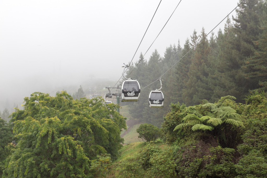 Seilbahn in Rotorua